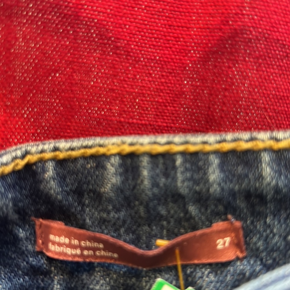 Pilcro Patchwork Jeans Size 27 - image 3